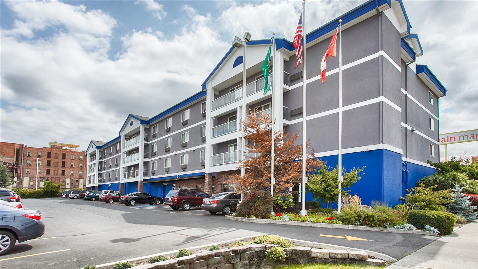 Best Western Plus City Center Spokane Exterior foto